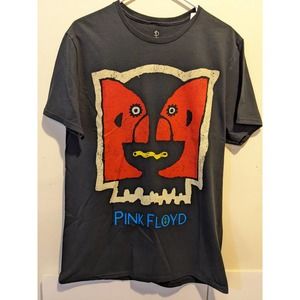 Pink Floyd The Division Bell Face Graphic Retro Style Band Shirt Reprint Sz M